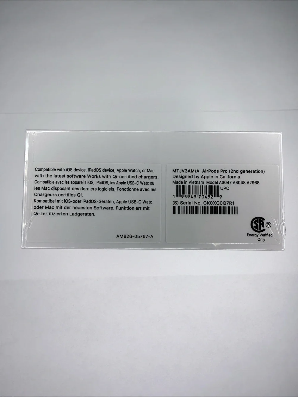 [NEW] Apple AirPods Pro 2nd Generation with MagSafe Charging Case USB-C